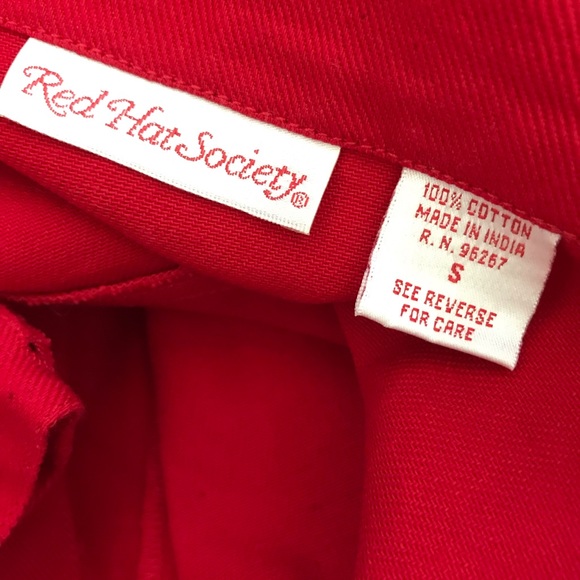 Red Jean Jacket - Picture 4 of 5